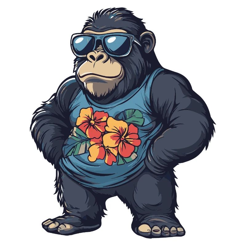 Gorilla Comic Vacation