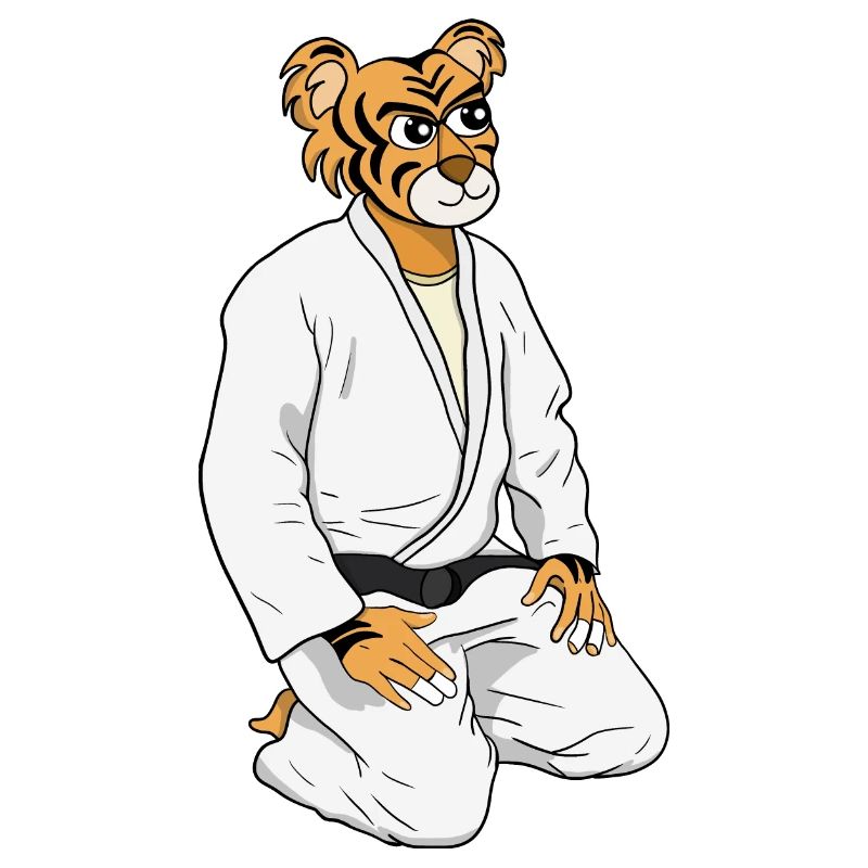 Sei ein Tiger