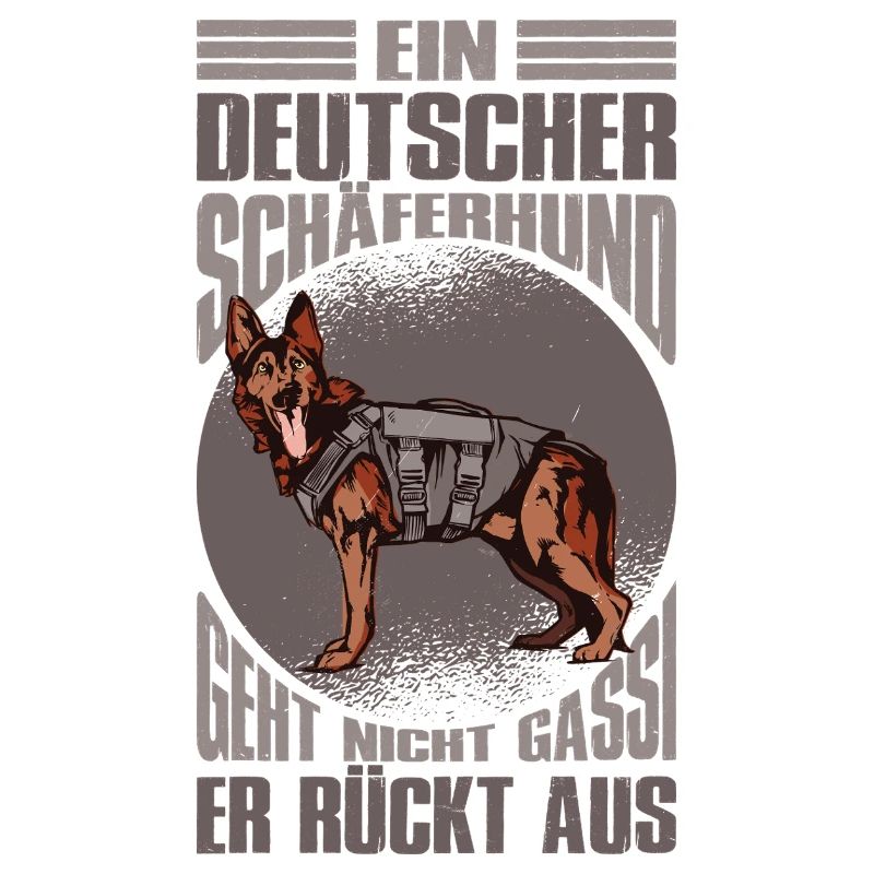 Schäferhund Geschenke Hund Herrchen Gassi