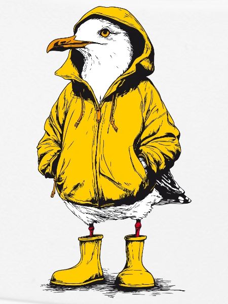 Schiet Wetter Möwe