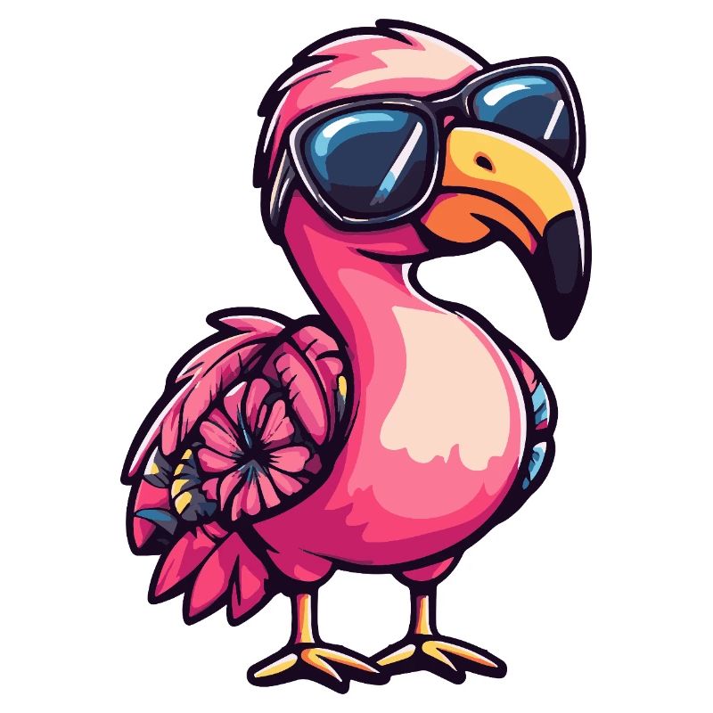 Flamingo Comic Vacation