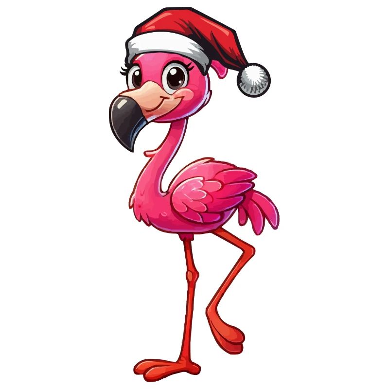 Flamingo Christmas