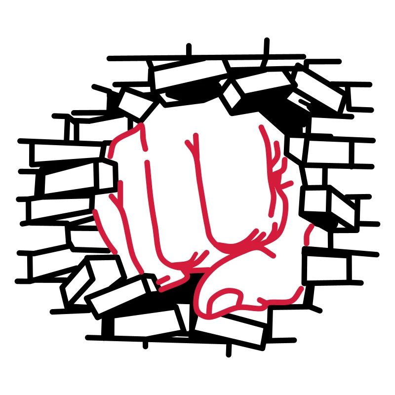 Faustdick, Faust, schlagen