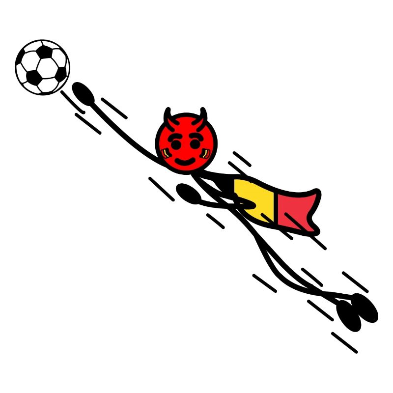 Flying Red Devil hero keeper
