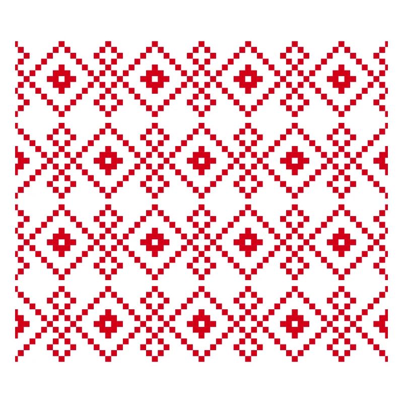 Pull uni de Noël (rouge)