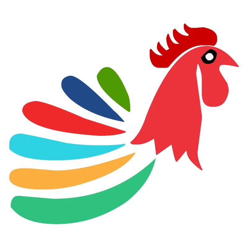 HAHN. PFERD. HENNE. HAHN. TIER. VOGEL. EINHORN.