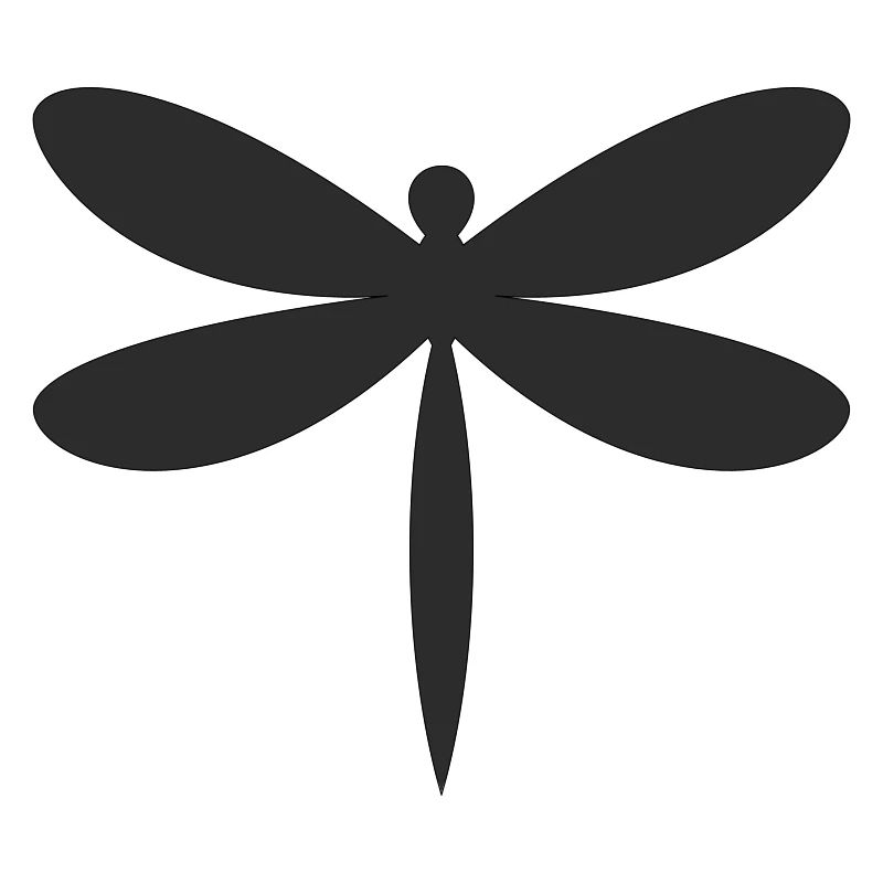 Silhouette de la Libellule