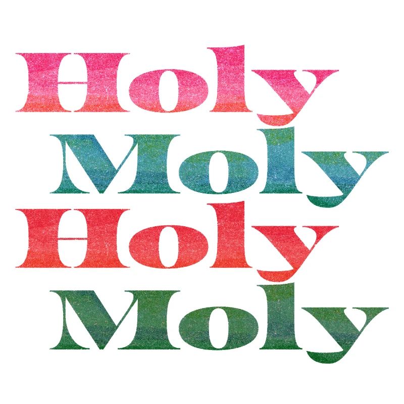Holy Moly Lettering