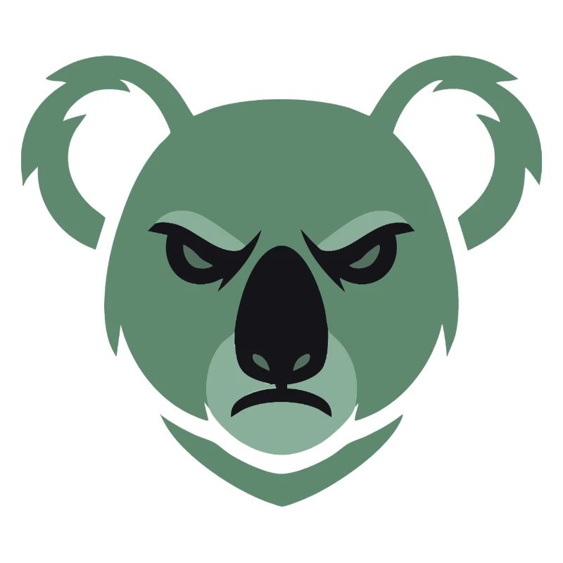 Wütender Koala