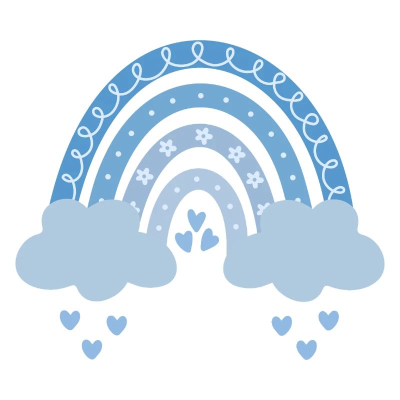 Bleu arc-en-ciel