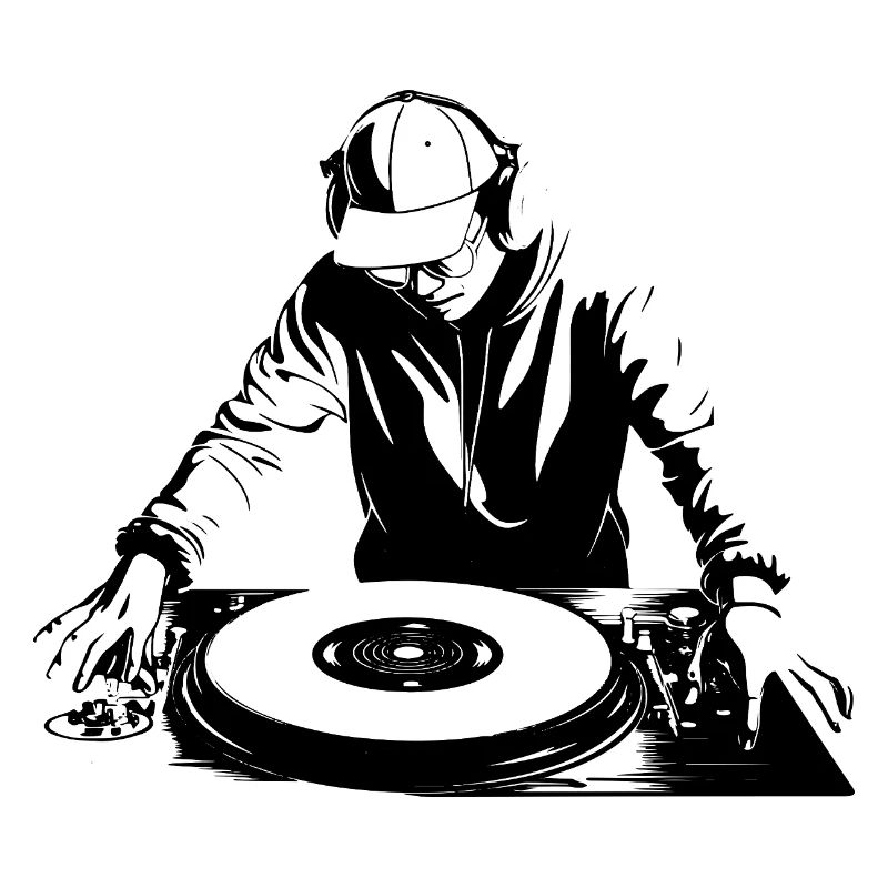 Dessin de DJ