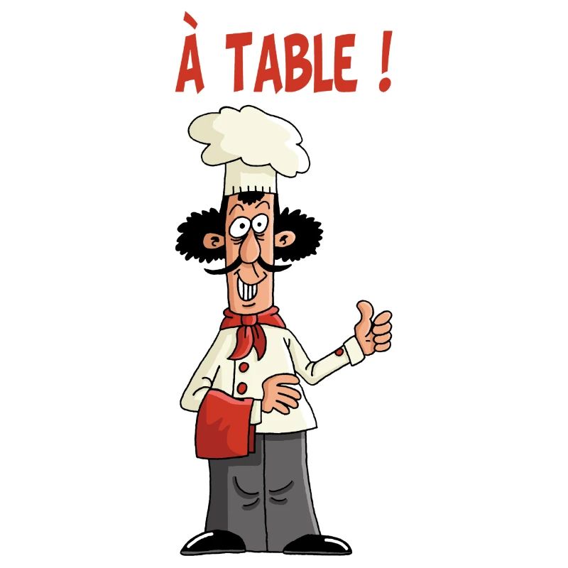 à table