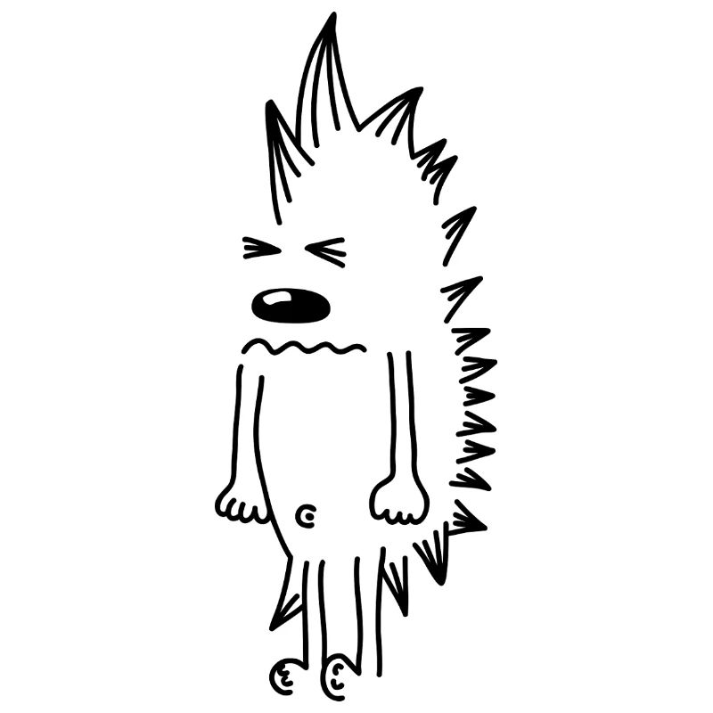 Grumpy Hedgehog – Kawaii Stinger Comic