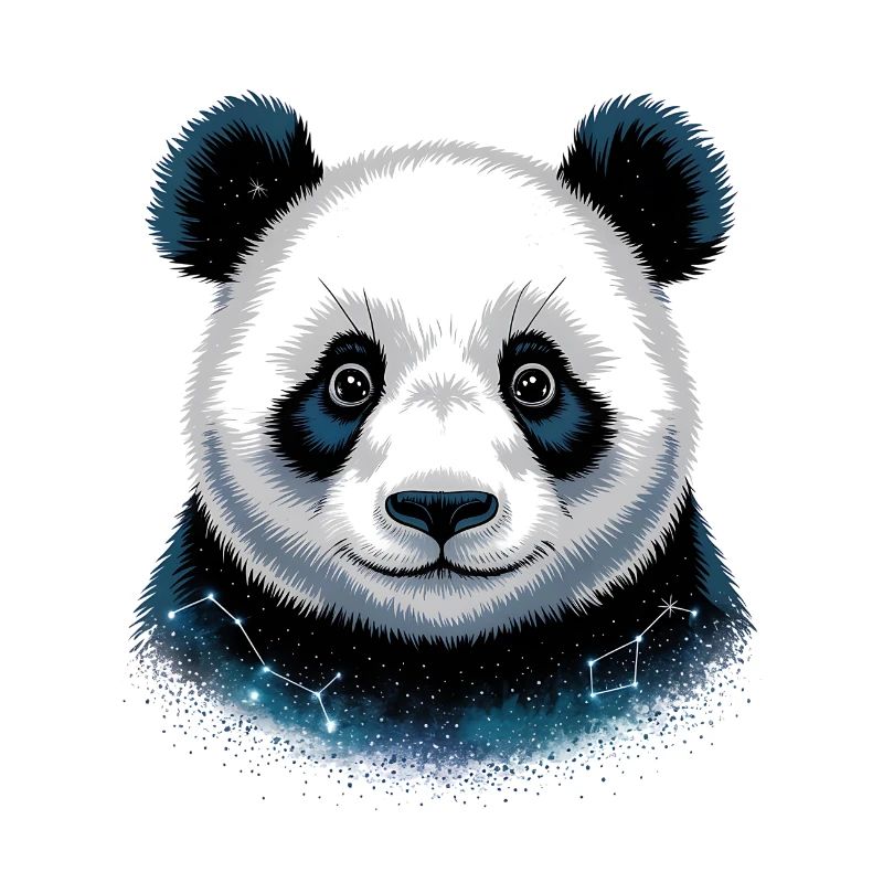 Cute Panda Sticker