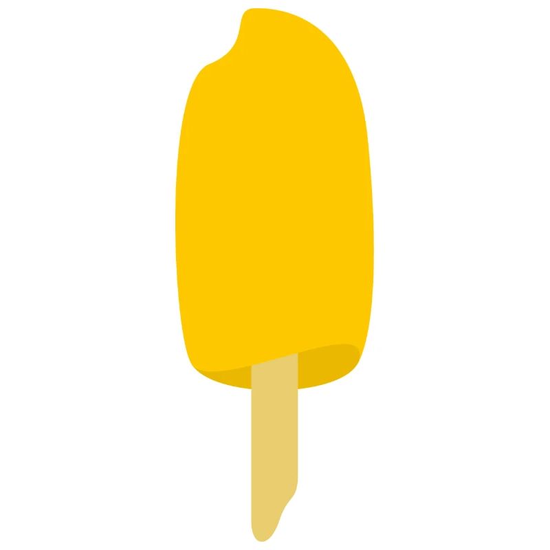 Mango Eis am Stiel