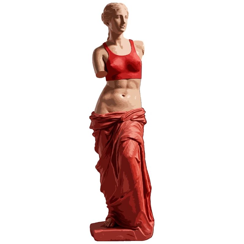 Venus de Milo dressed
