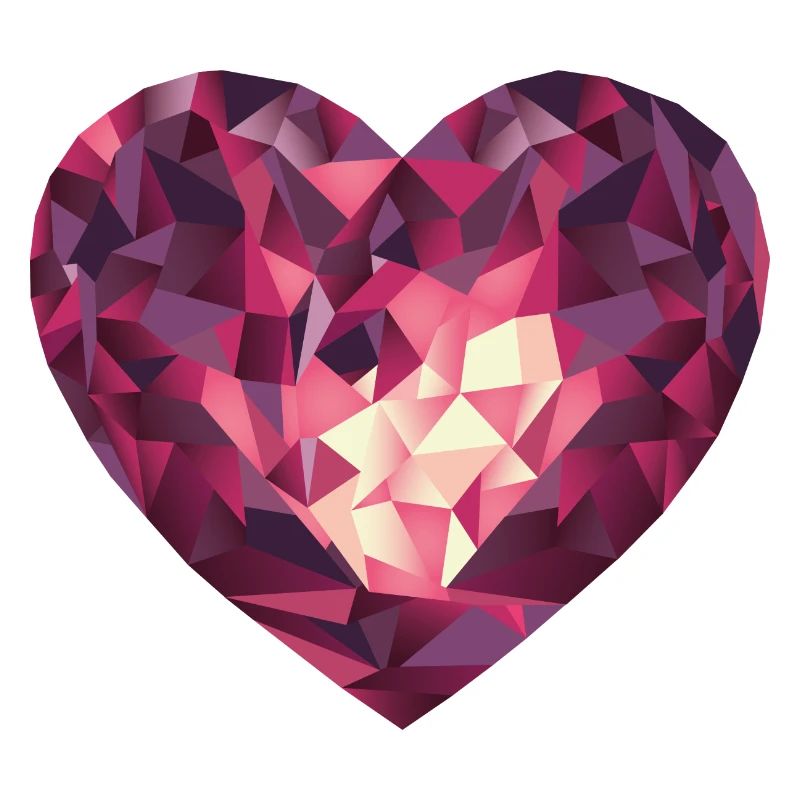 Herz Edelstein Valentinstag Muttertag