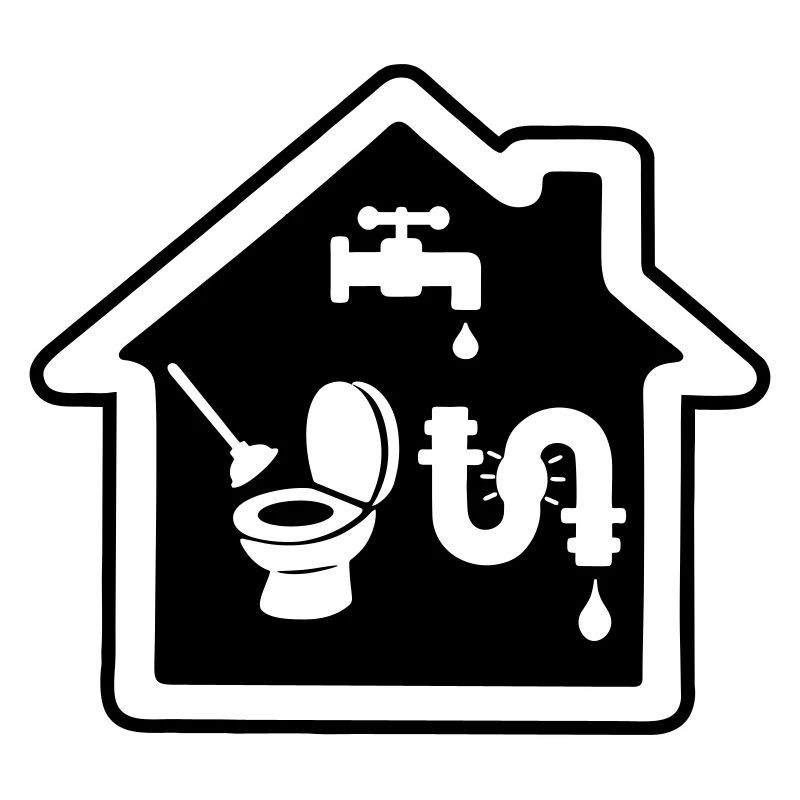Haus mit Klempnerarbeiten