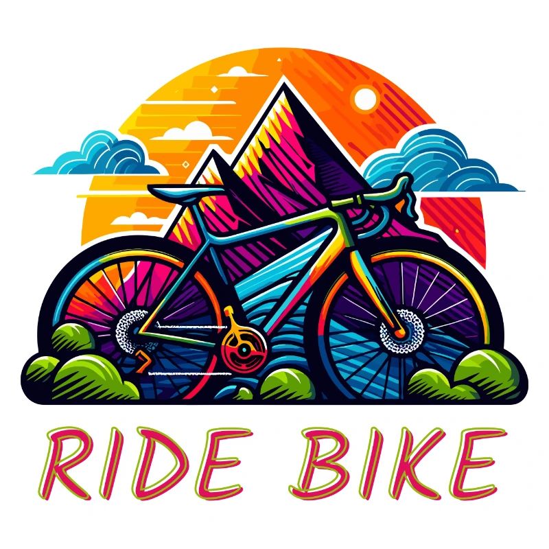 Graphismes pour vélos de cyclisme, de route et de gravier