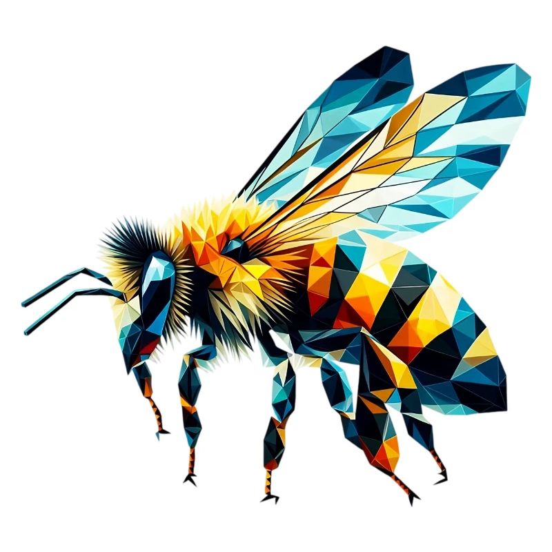 Abeille polygonale