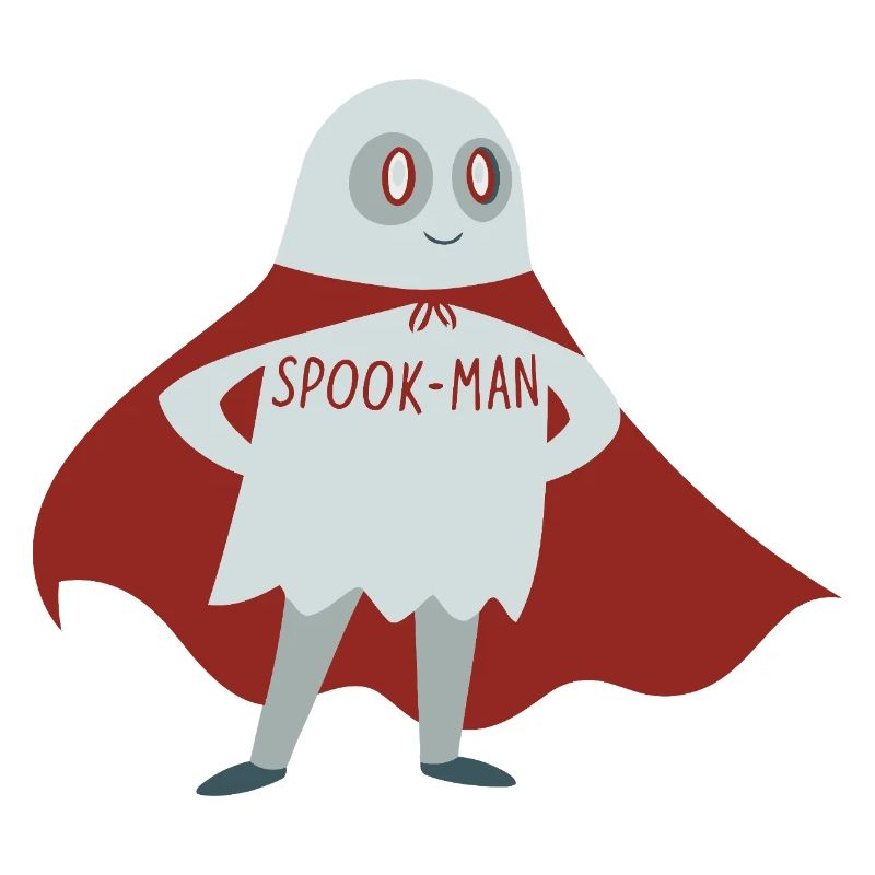 Spook Man Ghost Cape