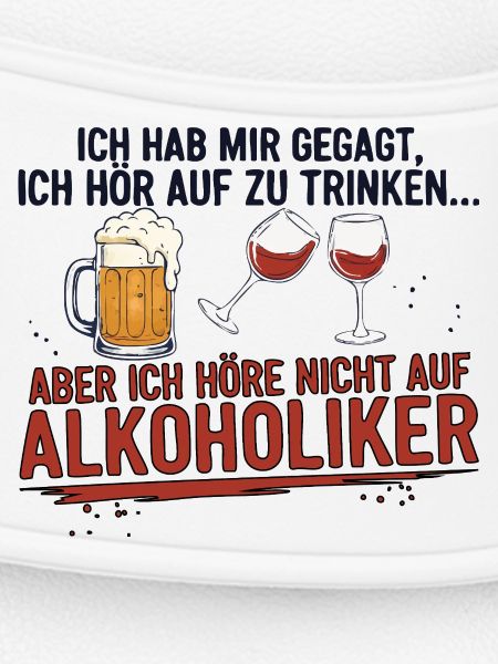Witziger Trinkspruch mit Bier & Wein
