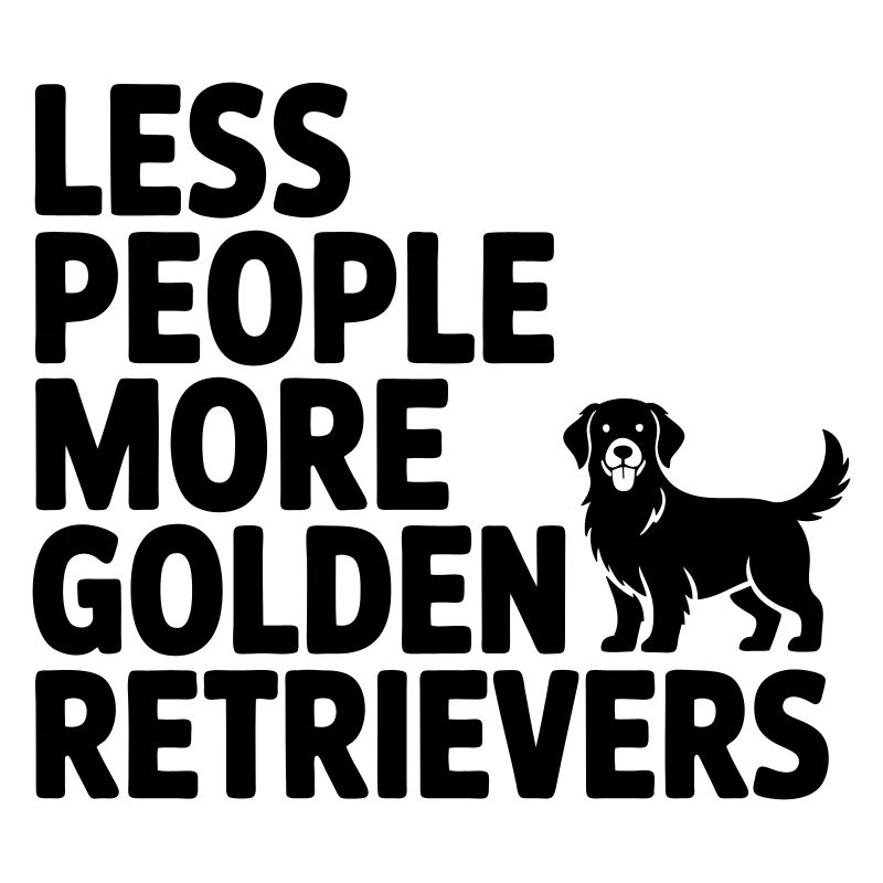 Moins de monde, plus de Golden Retriever