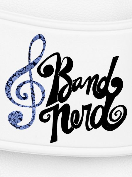 Mosaic Indigo Treble Clef