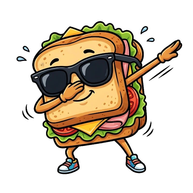 Sandwich à tamponner