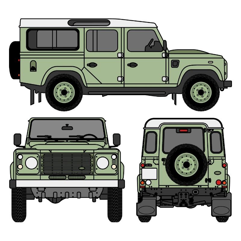 Defender 110 - Côtés