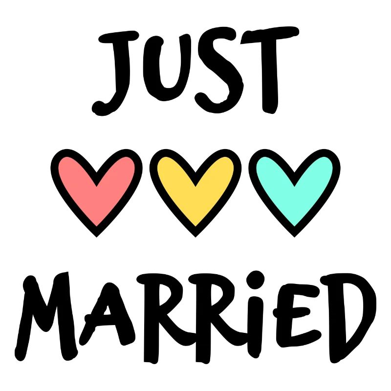 JUST MARRIED. VIVE LES MARIES. EVJF