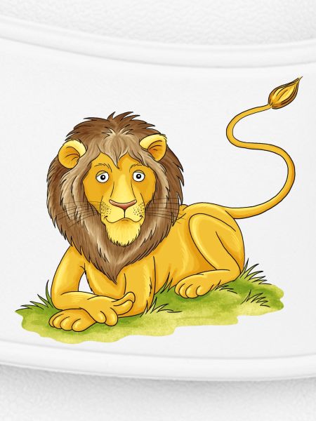 casual lion