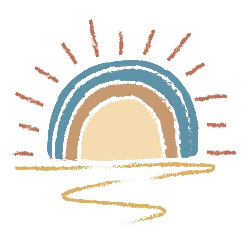 Pastel Sunrise Arc