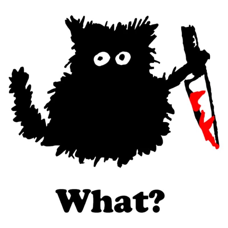 Murder Kitten Sticker