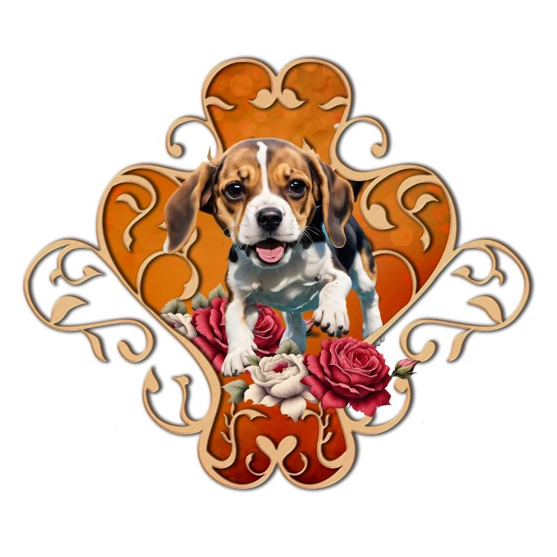 Mignon petit Beagle.