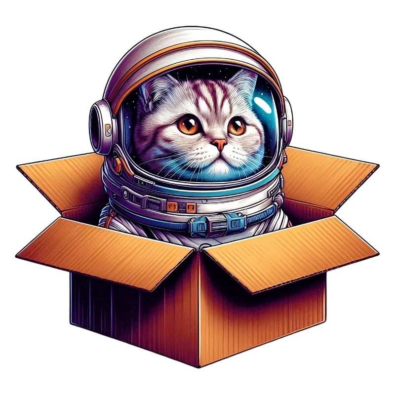 Chat astronaute