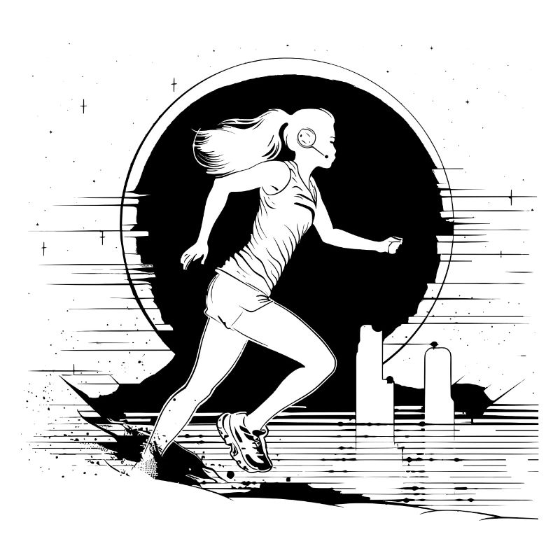 Runner Drawing