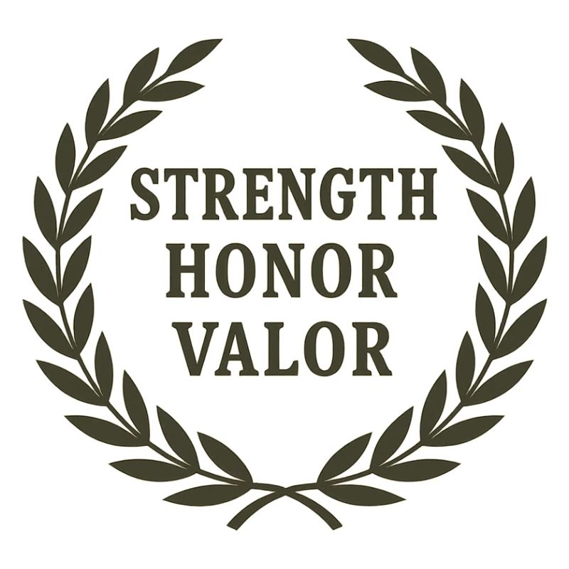 Honorable Victory Morale Plaque