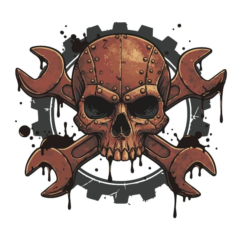 Skull Wrench – For real mechanic souls