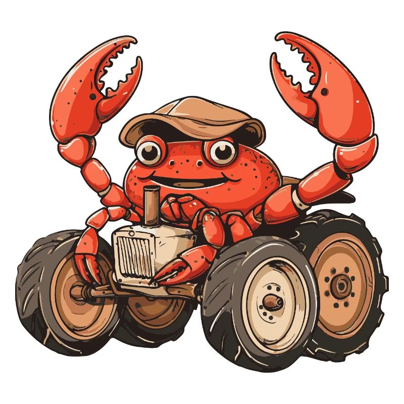 Krebs Krabbe Traktor Farmer