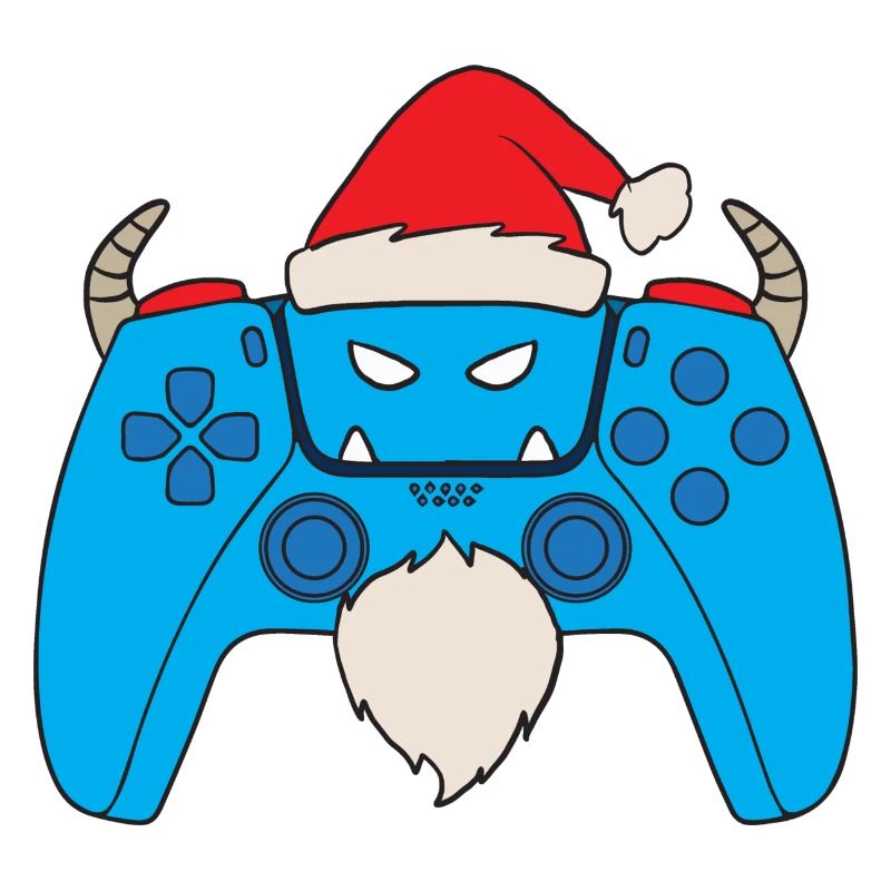 Yeti Video Game Controller Christmas Gamer Yeti