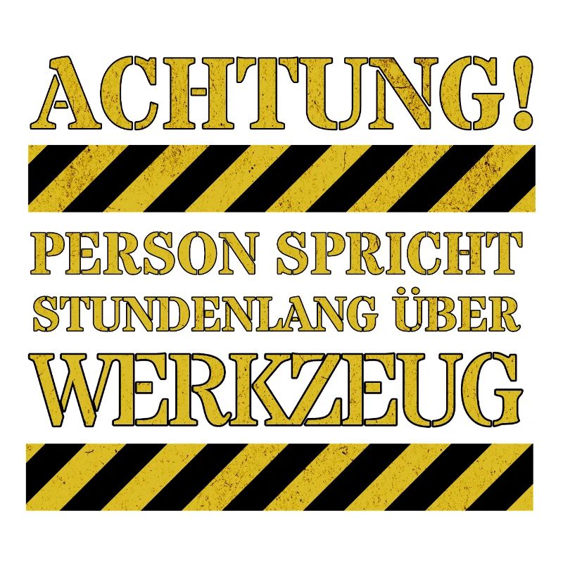 Attention: Person talks about tools for hours