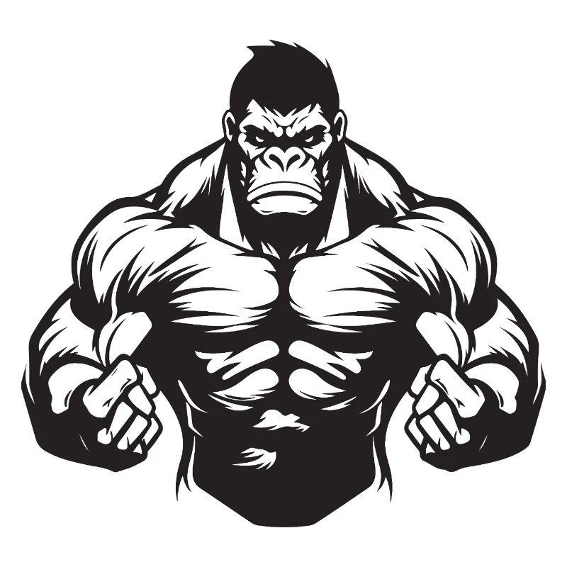Gorilla Muscles