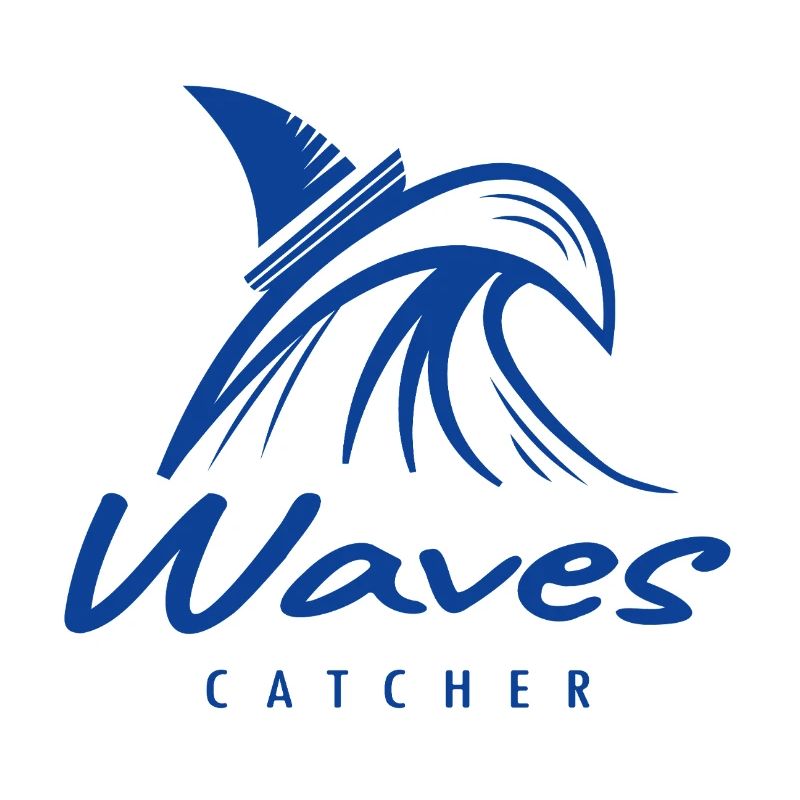 Waves Catcher Surf Graphics