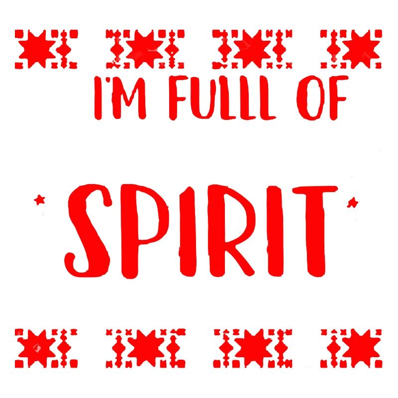 Pleine d’esprit de Noël Vodka Tee