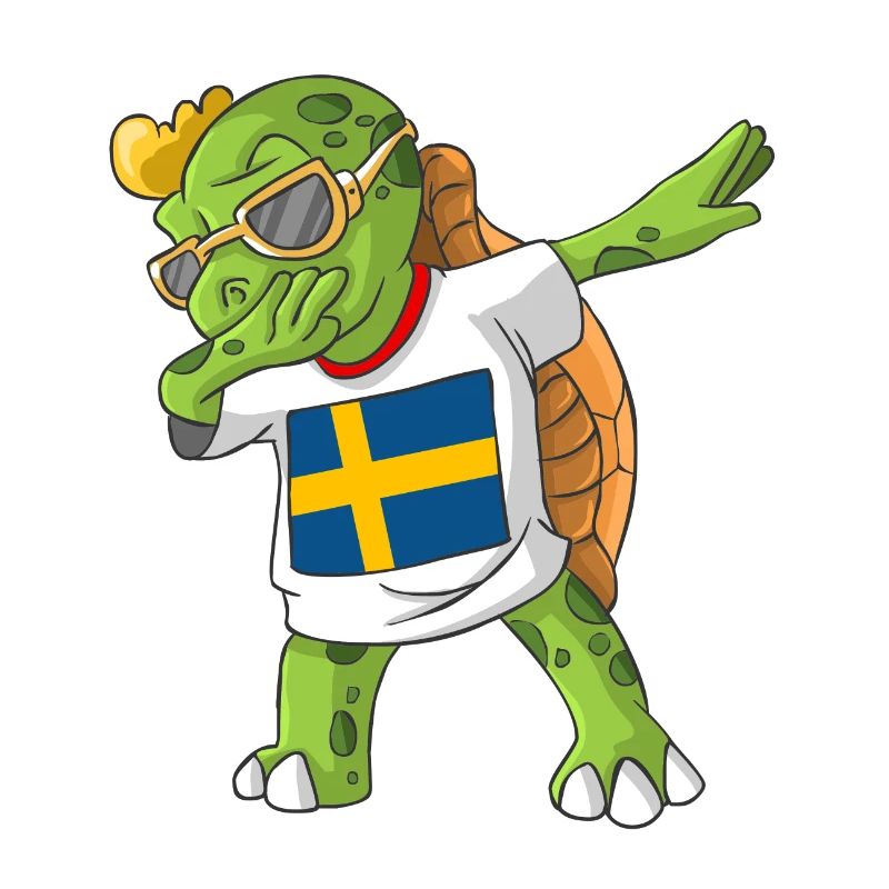 Sweden Dabbing turtle