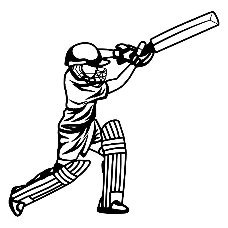 Garçon de cricket