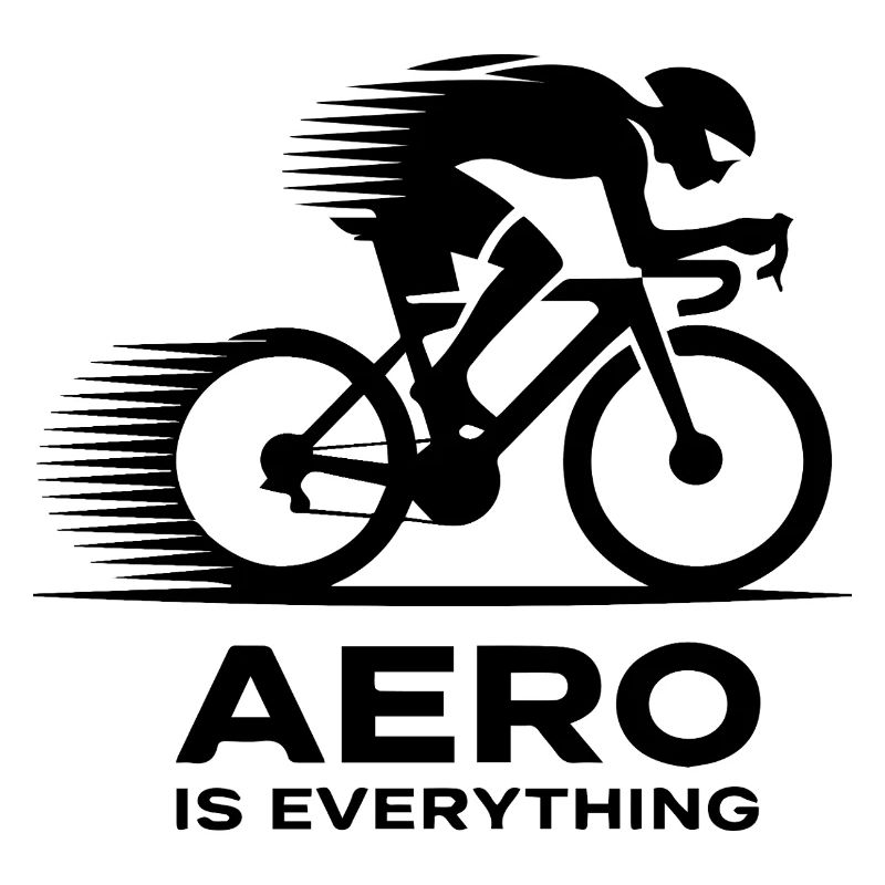 Aero Cyclist Silhouette Gift