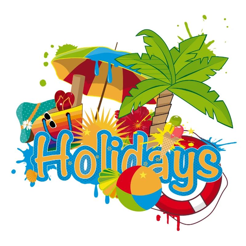 Vacances colorées de graffitis d’été