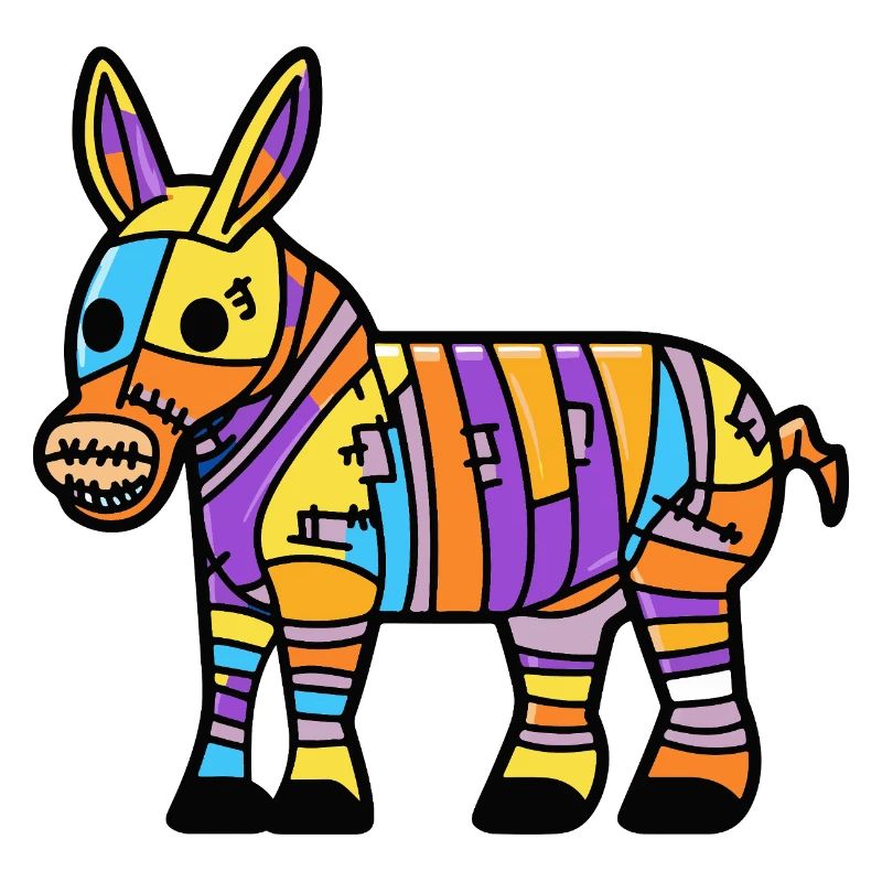 Donkey Halloween Zombie